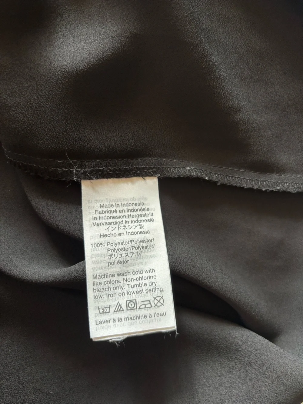 J.Crew Black Sleeveless Top with Pleated Raffle Trim Blouse Minimalist Size 6